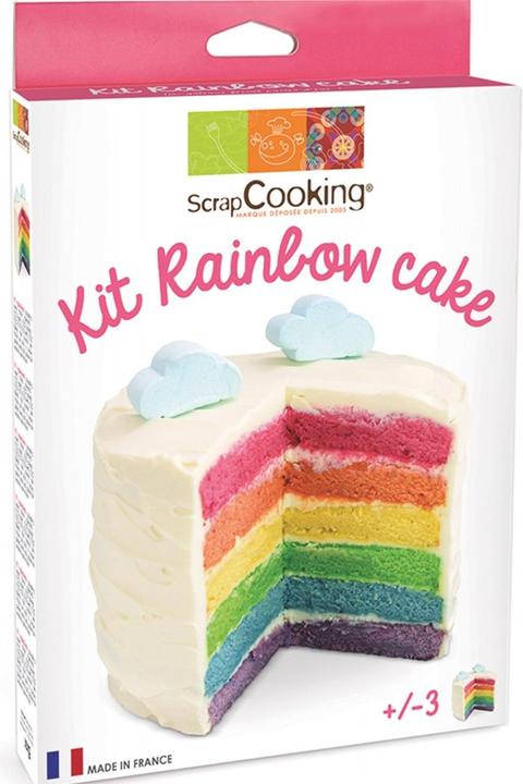 ScrapCooking Kit Rainbow Cake (110 ml)