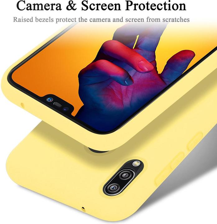 Produktbild Cadorabo TPU Liquid Silicone Case Cover (Huawei Nova 3E, Huawei P20 Lite)