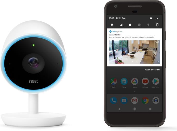 Actual product image Nest Cam IQ (1920 x 1080 Pixels)