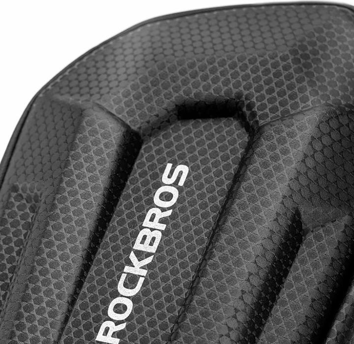 Actual product image Rockbros B69 bicycle saddle bag 1.7l with easy release system - black (1.80 l, Saddle bag)