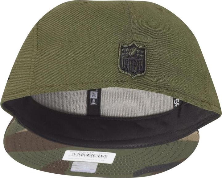 Actual product image New Era 59Fifty Cap - Green Bay Packers wood camo - 7 1/4 (7 1/4)