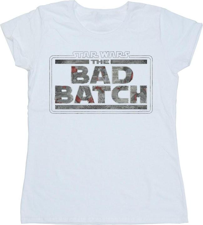 Star Wars The Bad Batch Texture Logo TShirt (S)