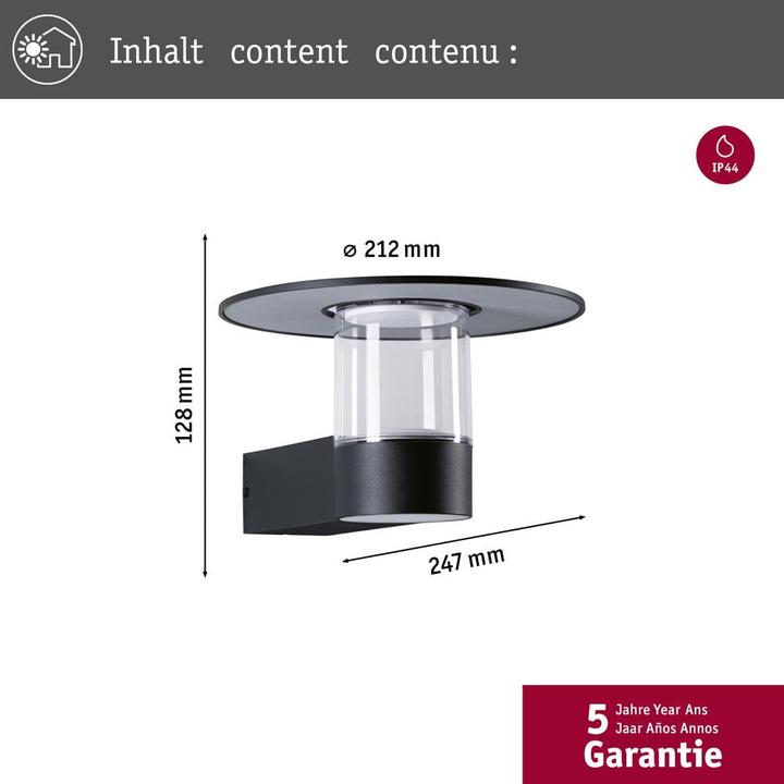 Actual product image Paulmann Sienna (950 lm, IP44)