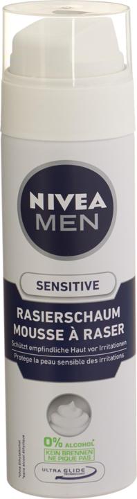 Produktbild NIVEA Sensitive Rasierschaum (200 ml, Rasierschaum)