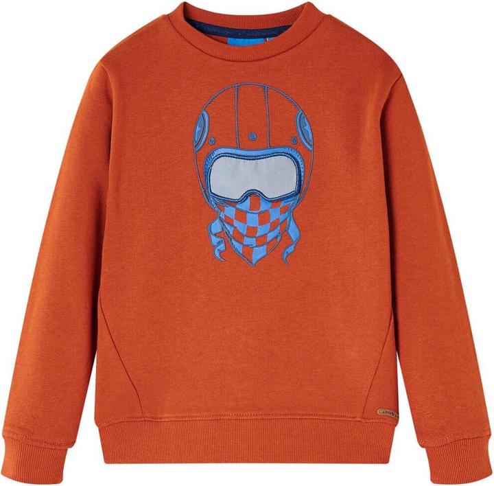 Image du produit VidaXL Sweatshirt pour enfants Marron rouille 140,Matière : 92% coton. 8 (140)