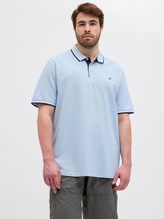 Produktbild Jack & Jones Plus Size Jjepaulos Polo Ss Noos Pls (7XL)
