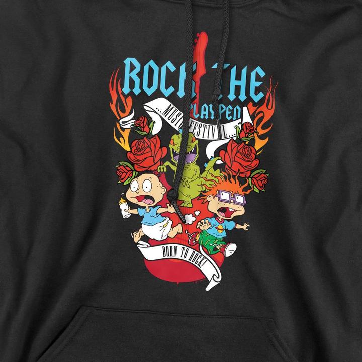Immagine prodotto Rugrats Rock The Playpen Music Festival Felpa con Cappuccio Uomo (XXL)