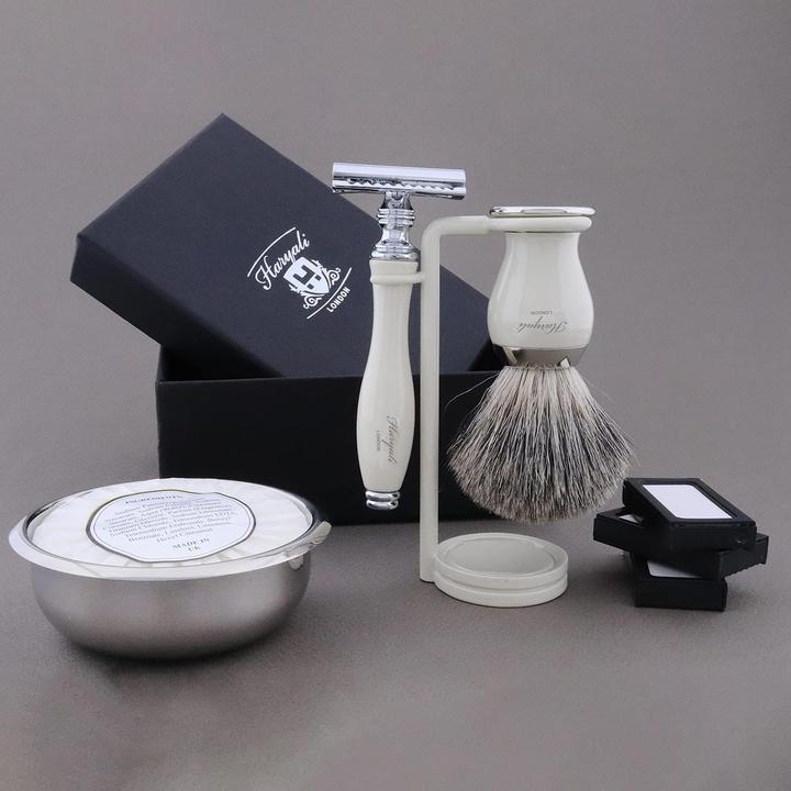 Actual product image ‎Haryali London 4-teiliges Rasierset