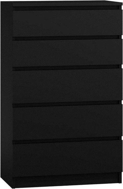 Produktbild Topeshop M5 CZERŃ Kommode (70 x 40 x 112 cm)