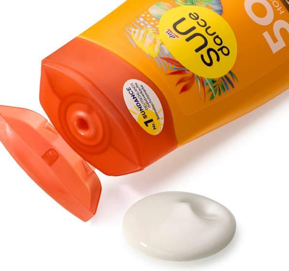Immagine prodotto dm Sundance Protezione e abbronzatura (Latte solare, SPF 50, 200 ml, 200 g)