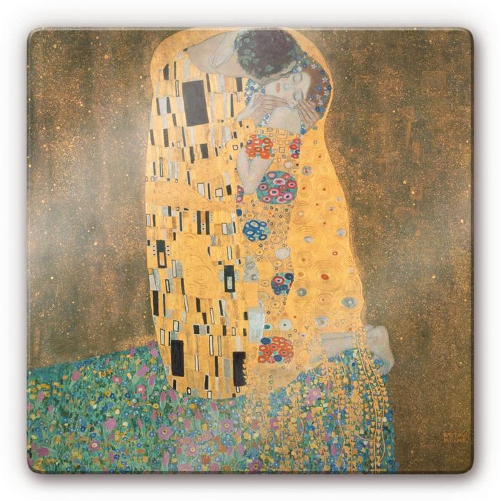 Produktbild Trenddeko Klimt - Der Kuss (30 x 30 cm)