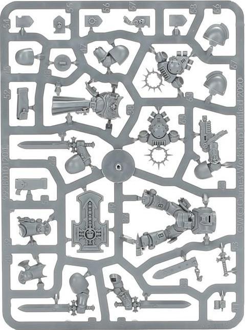 Image du produit Games Workshop Space Marines - Vétérans Bladeguard (Matières plastiques)