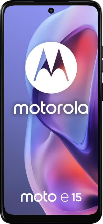 Actual product image Motorola Moto E15 (64 GB, Fresh Lavender, 6.67", Dual SIM, 32 Mpx, 4G)