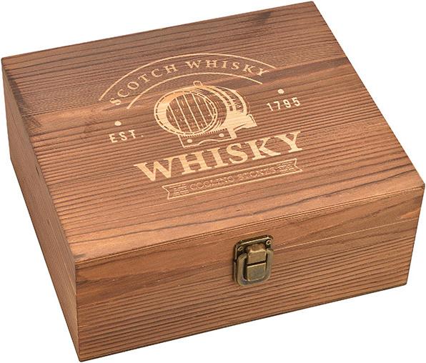 Produktbild CreaDiva Whisky Eiswürfel Set aus Edelstahl (3 dl, 1 x, Whiskygläser)