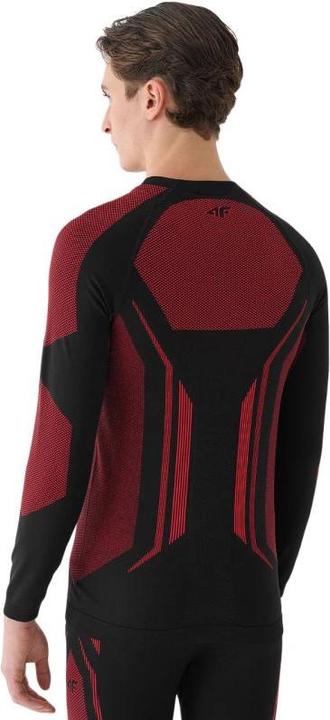 Actual product image 4F Koszulka termoaktywna męska M165 czerwona 4FWAW24USEAM165 62S L/XL (XL)