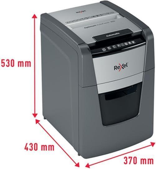 Actual product image Rexel Optimum Autofeed+ 90X P-4 document shredder, 90 pages (Particle cut)