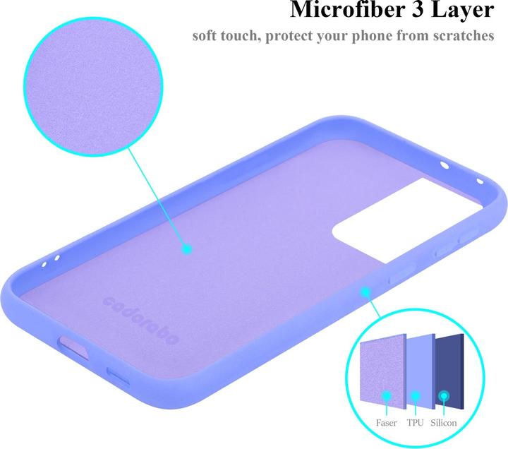 Image du produit Cadorabo TPU Liquid Silicone Case Housse (Samsung Galaxy S22 Ultra)