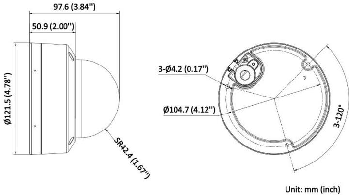 Immagine prodotto Hikvision I6DS-2CD2146G2H-ISU(2,8mm)(eF)(O-STD) Cupola 4MP EasyIP 4.0-2nd AcuSense
