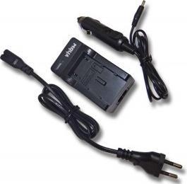 Image du produit AccuCell Chargeur Panasonic CGR-D110 D120 D220 D320, chargeur + câble allume-cigare (Chargeur de batterie d'appareil photo)