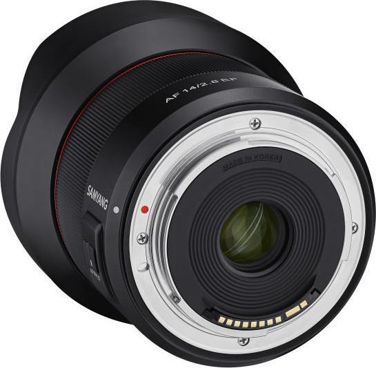 Produktbild Samyang AF 14mm F2.8 Canon EF (Canon EF, APS-C / DX, Vollformat)