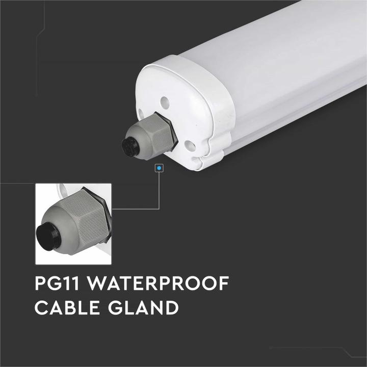 Produktbild V-TAC VT1574 LED Wasserdichte Lampe GSerie 1500mm 48W 6500K 120lmW (5760 lm)
