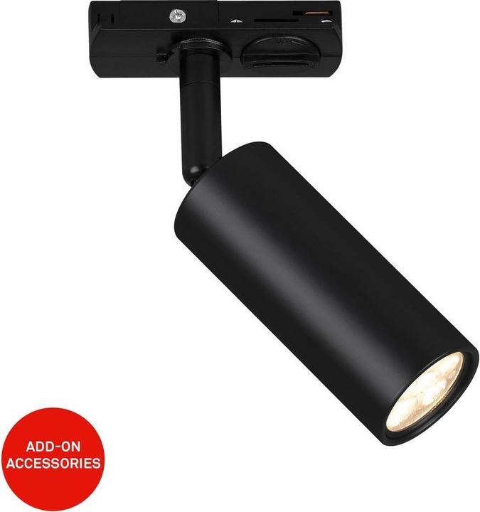 Briloner 0 HV-Stromschienensystem - LED Spot, Schwarz, 1xLED/4,5W