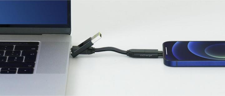 Actual product image Rolling Square inCharge X (0.07 m, USB 2.0, 100 W)