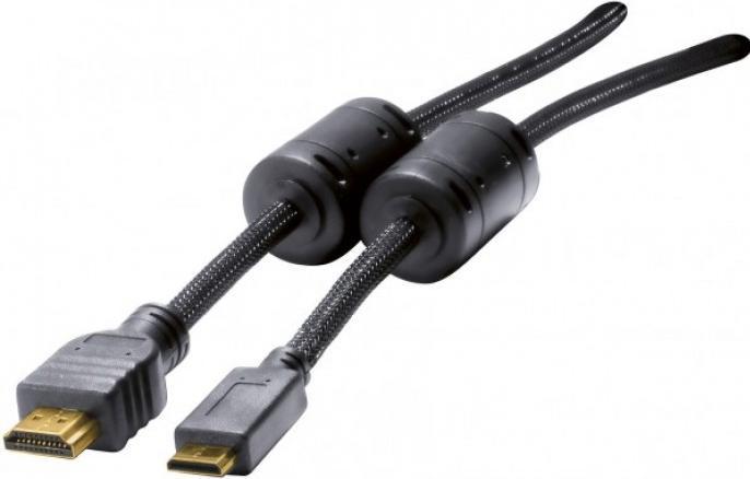 Productafbeelding Tecline mini HDMI (type C) - DVI (1.50 m, HDMI)