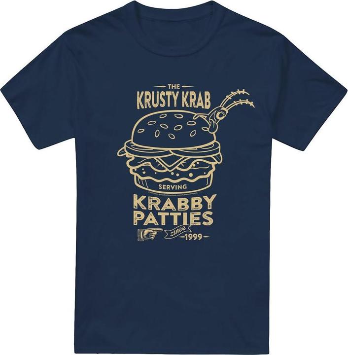 Spongebob Squarepants The Krusty Krab Shock Mono TShirt (XXL)
