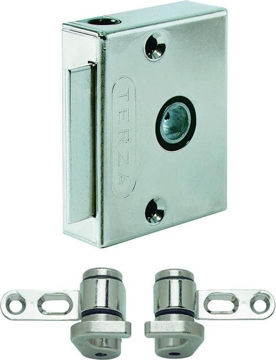 Produktbild Heusser Espagnolette-Schrankschlösser TERZA, zum Anschrauben (360° Drehung) (Drehknopfzylinder)