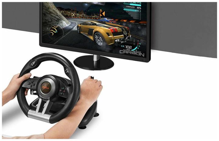 Produktbild PXN Gaming Wheel PXN-V3 (PC / PS3 / PS4 / XBOX ONE / SWITCH) (PS4, PS3, Switch, Xbox One S, PC)