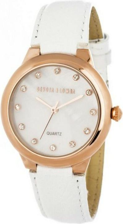 Devota & Lomba Damenuhr DL006WN-03WHITE (Ø 35 mm) (35 mm)