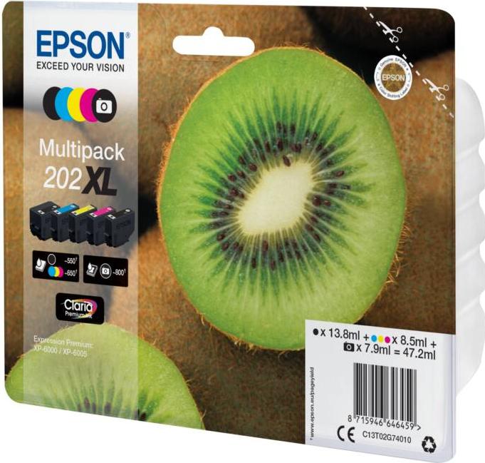 Produktbild Epson 202XL Claria Premium (BK)