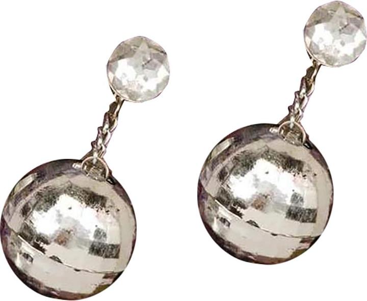 Bristol Novelty Erwachsene Disco Ball Ohrringe