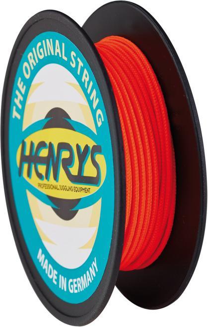 Actual product image Henrys Diabolo string 10m reel fluoro red