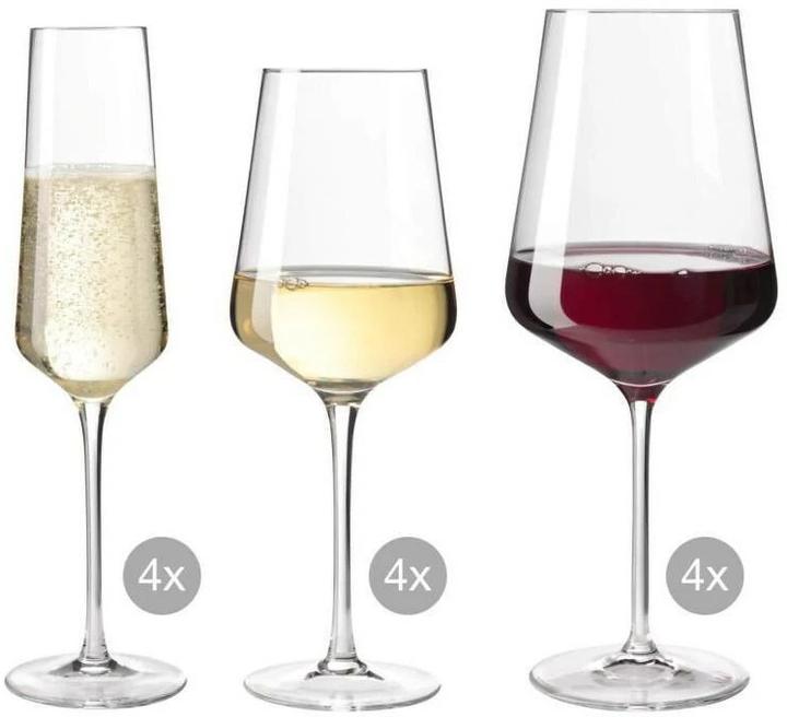 Produktbild Leonardo Puccini (75 cl, 12 Gläser, Rotweingläser, Weissweingläser)