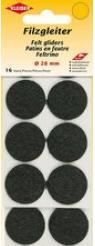 Actual product image Kleiber Felt glides, diameter: 35 mm, white (Felt gliders, 16 Piece)