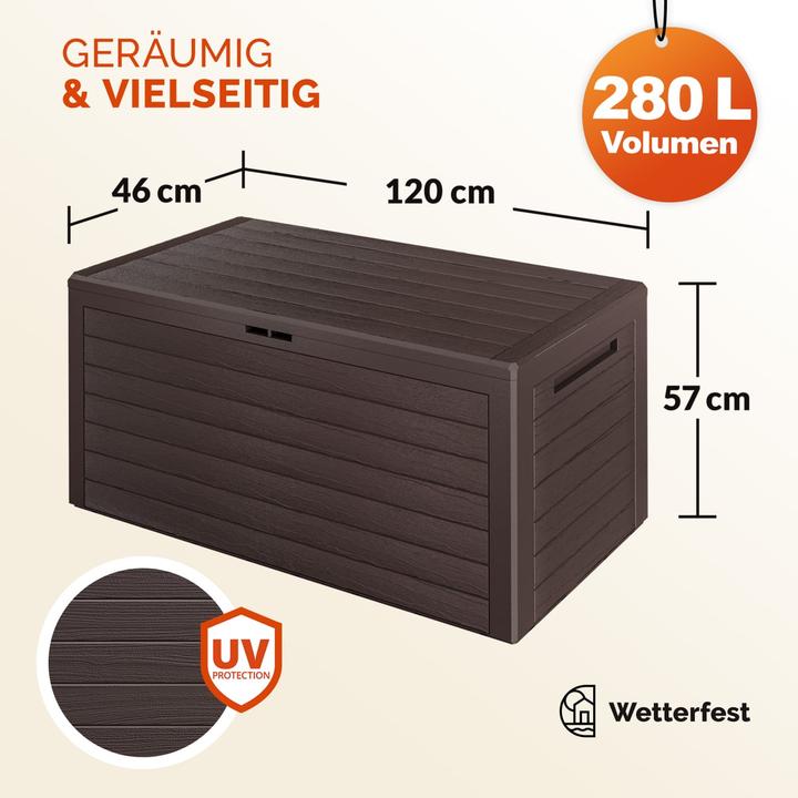 Actual product image Casaria Cushion box