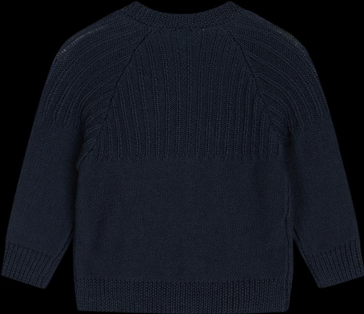 Actual product image Hust and Claire Wool Cardigan Curi Blue night (80)