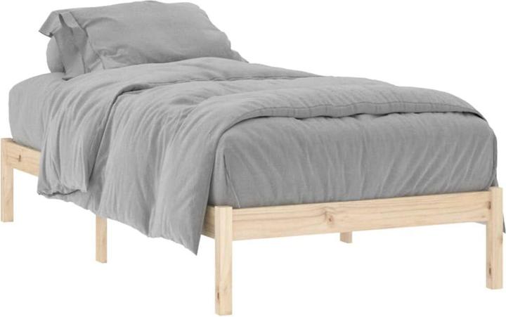 Image du produit VidaXL Bett ohne Matratze Kiefer (90 x 190 cm)