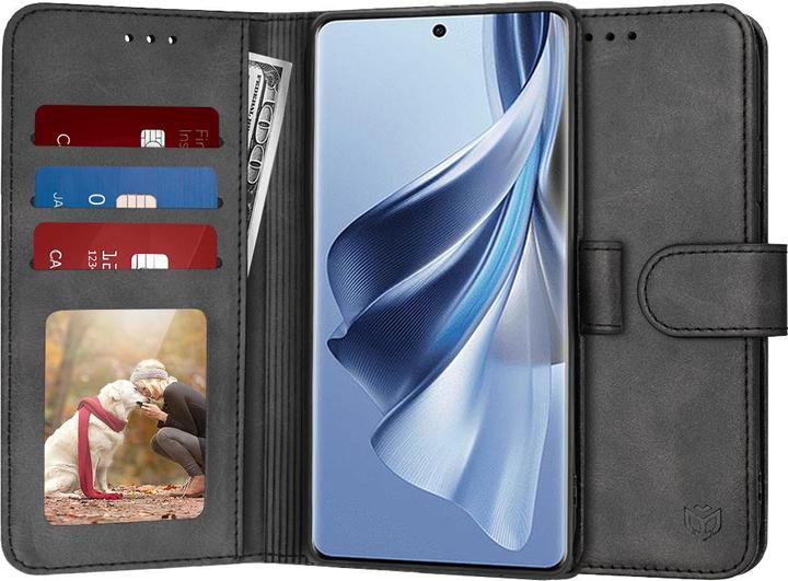 Actual product image Techsuit - Diary Book - Oppo Reno10 / Reno10 Pro - Black (Oppo Reno 10 Pro, OPPO Reno 10)