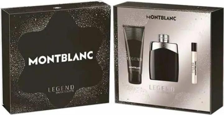 Montblanc Set Legend, Barbati, Eau De Toilette 100ml Eau De Toilette 7.5ml Gel De Dus 100ml (Parfum set)