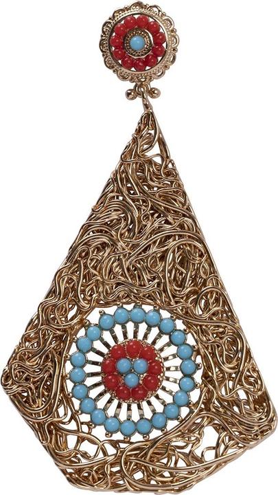 Uzurii Niu Blau Flowers Ohrringe (925er Sterlingsilber)