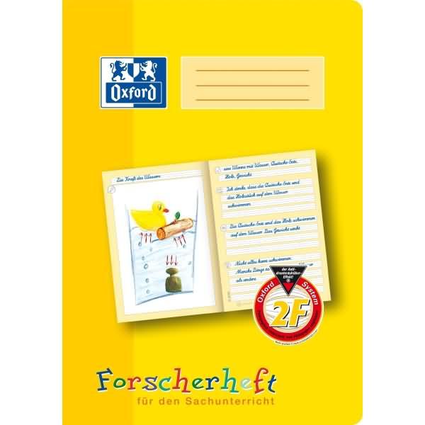 Produktbild Oxford Lernsysteme Forscherheft A4 (A4, Liniert, Harter Einband)