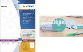 Produktbild HERMA Mini CD Etiketten A4