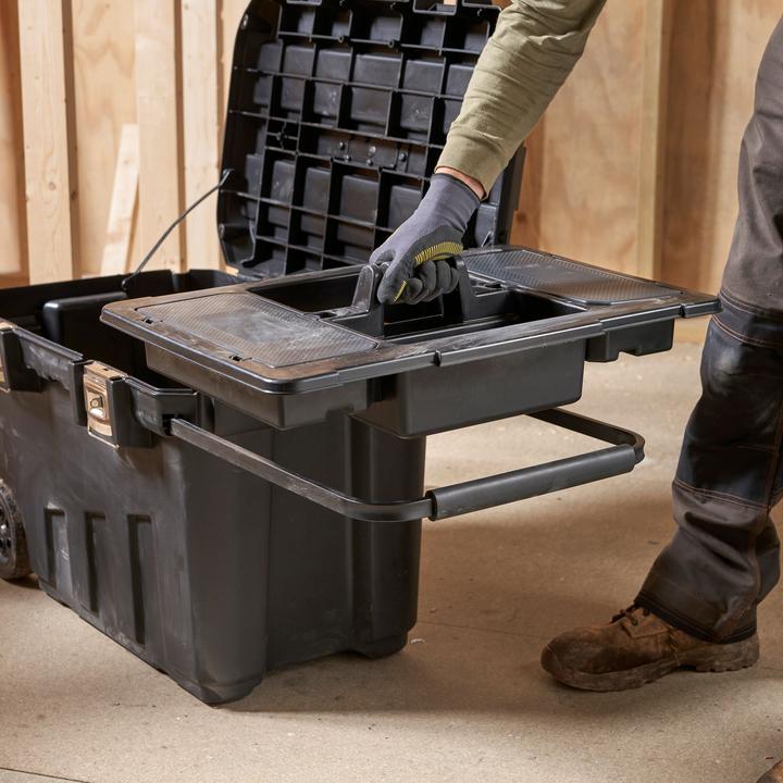 Actual product image Stanley mobile assembly box, 90 litres (1 pieces)