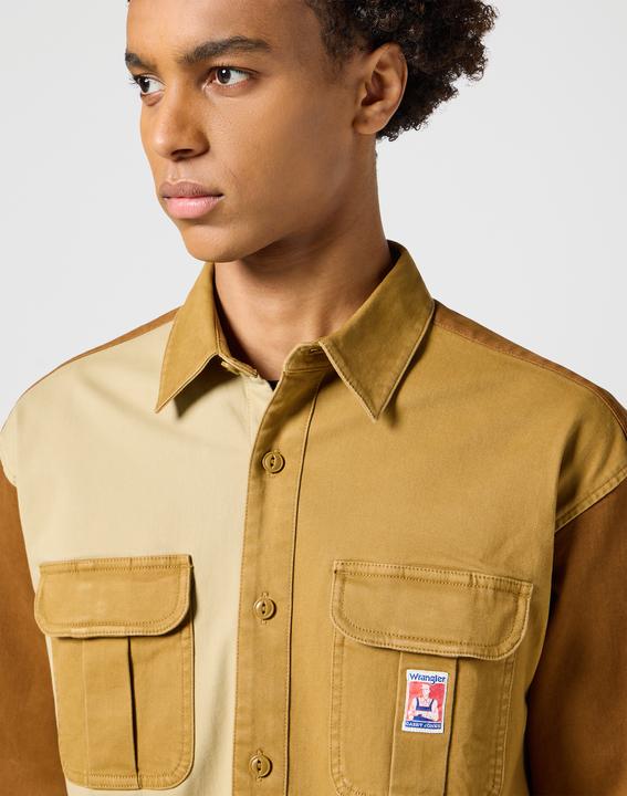Immagine prodotto Wrangler Camicia a maniche lunghe Casey Colorblock (S)