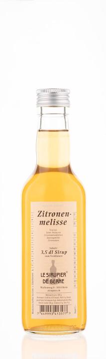 Produktbild Sirupier de Berne Zitronenmelisse Sirup 35 cl Le Fl.Depot Fr. 1.- (1 x 35 cl)
