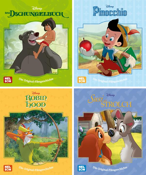 Produktbild Disney Filmklassiker 13-16 (Deutsch, Nelson Verlag, 2022)