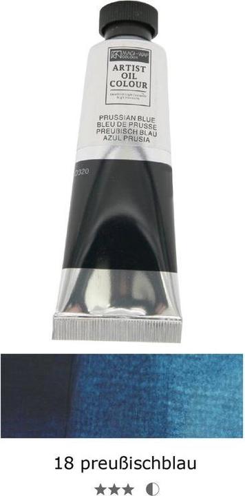 Produktbild Magi-Wap Artist Ölfarbe 50ml (Preussischblau, 50 ml)